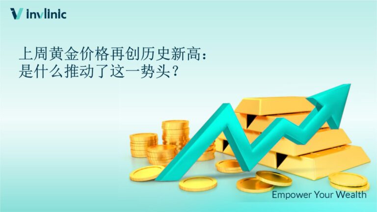 上周黄金价格再创历史新高：是什么推动了这一势头？